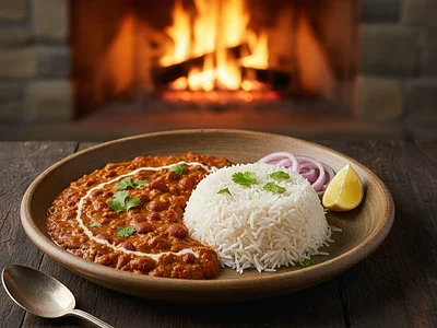 Punjabi Rajma Combo